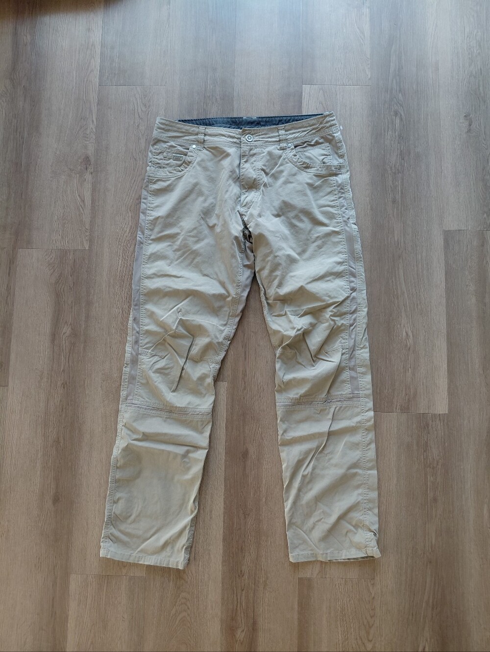 KÜHL Radikl Outdoors Hiking Cargo Pants 36X34 (Rare Patent Pending Tag)